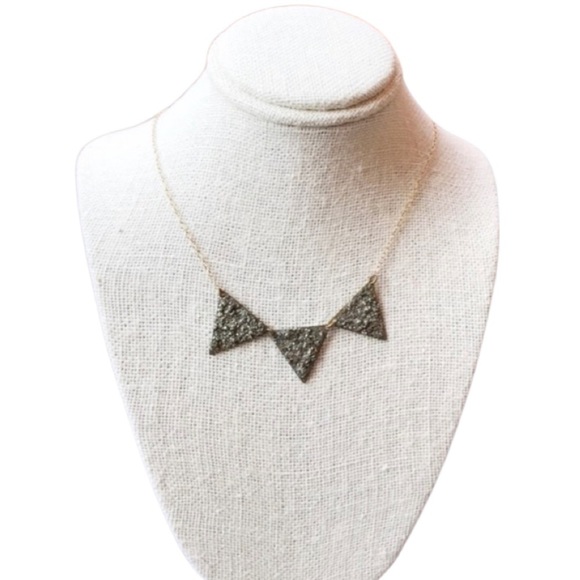 💕HP💕Pyrite 14k gold chain necklace - Picture 3 of 11